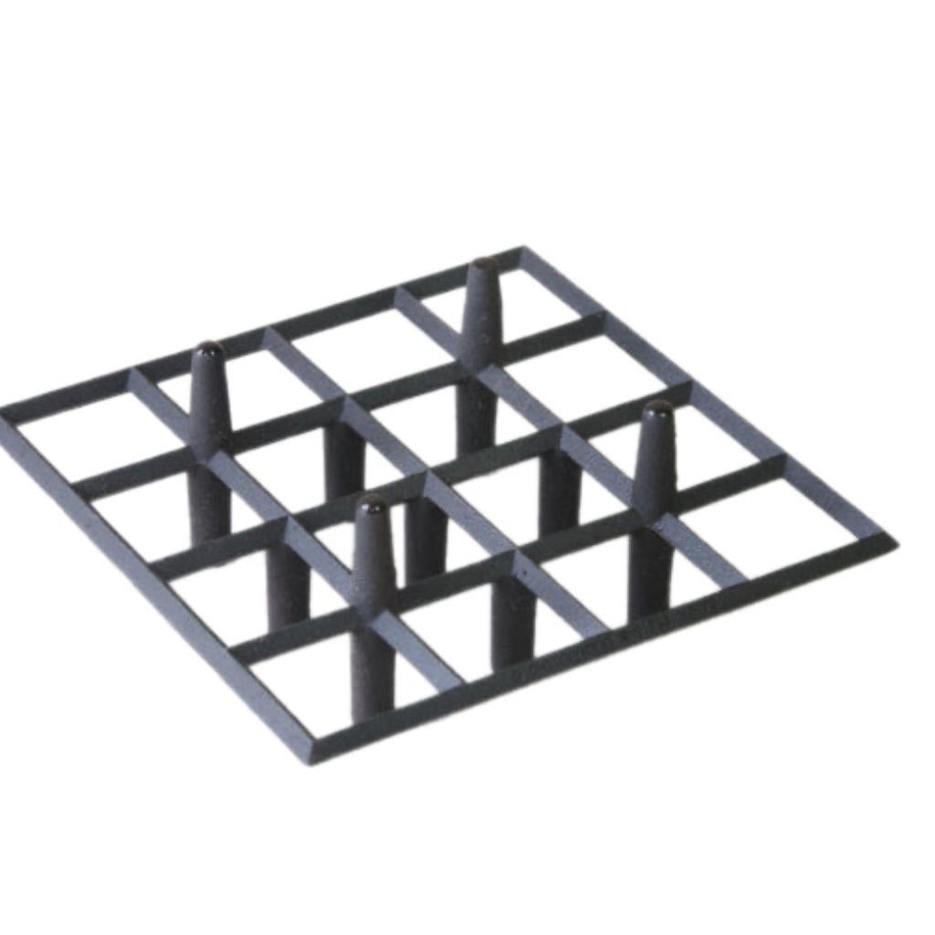 Raro candelabro danese moderno d'epoca Jens Quistgaard JHQ a 8 luci TRIVET in ferro in vendita 8