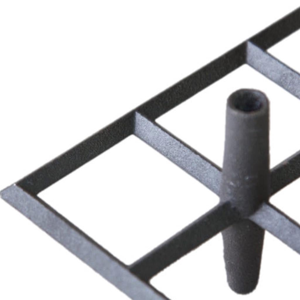 XX secolo Raro candelabro danese moderno d'epoca Jens Quistgaard JHQ a 8 luci TRIVET in ferro in vendita