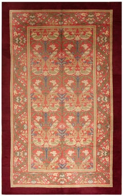 Rare Vintage Donegal Rug Vintage Rug 297x508cm Art Nouveau Rug 10x17 c.1920