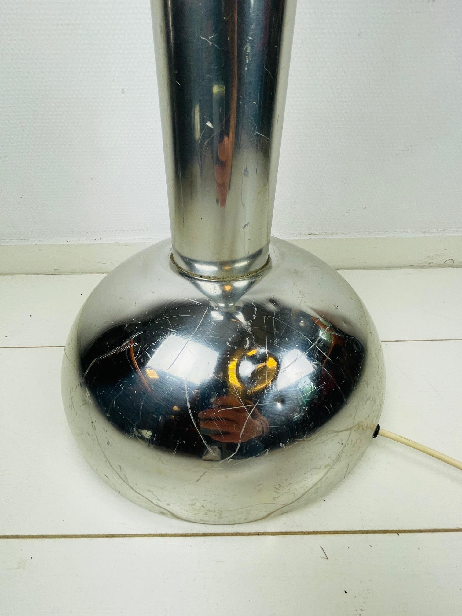 Late 20th Century Rare Vintage Doria Leuchten Design Lamp, Unique Large Space Age Floorlamp