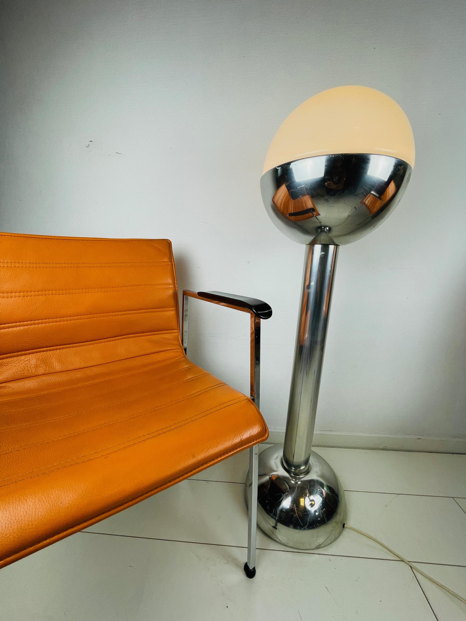 Rare Vintage Doria Leuchten Design Lamp, Unique Large Space Age Floorlamp 2