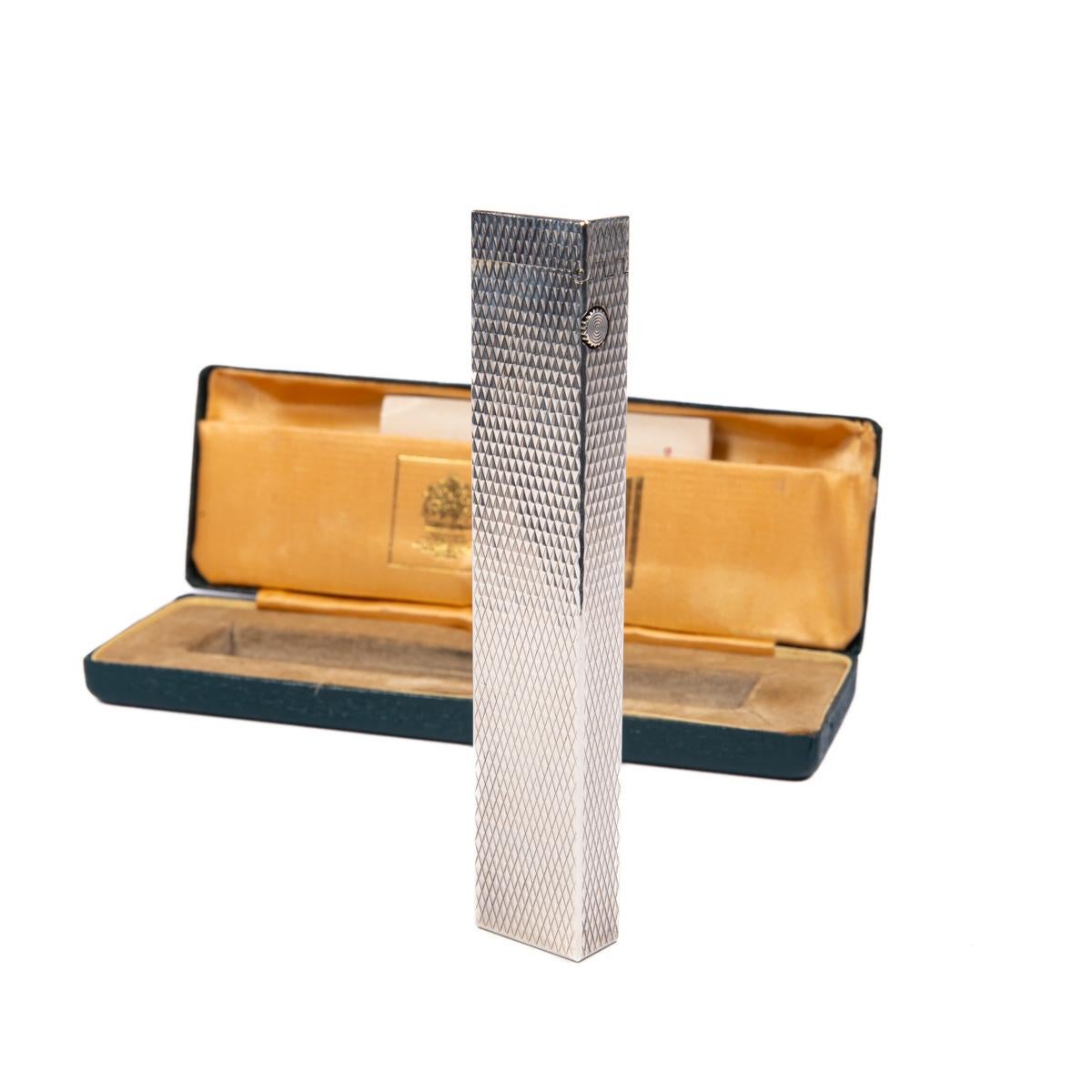 Women's or Men's Rare Vintage Dunhill Longboy Desk Lighter NOS in Box 1970s