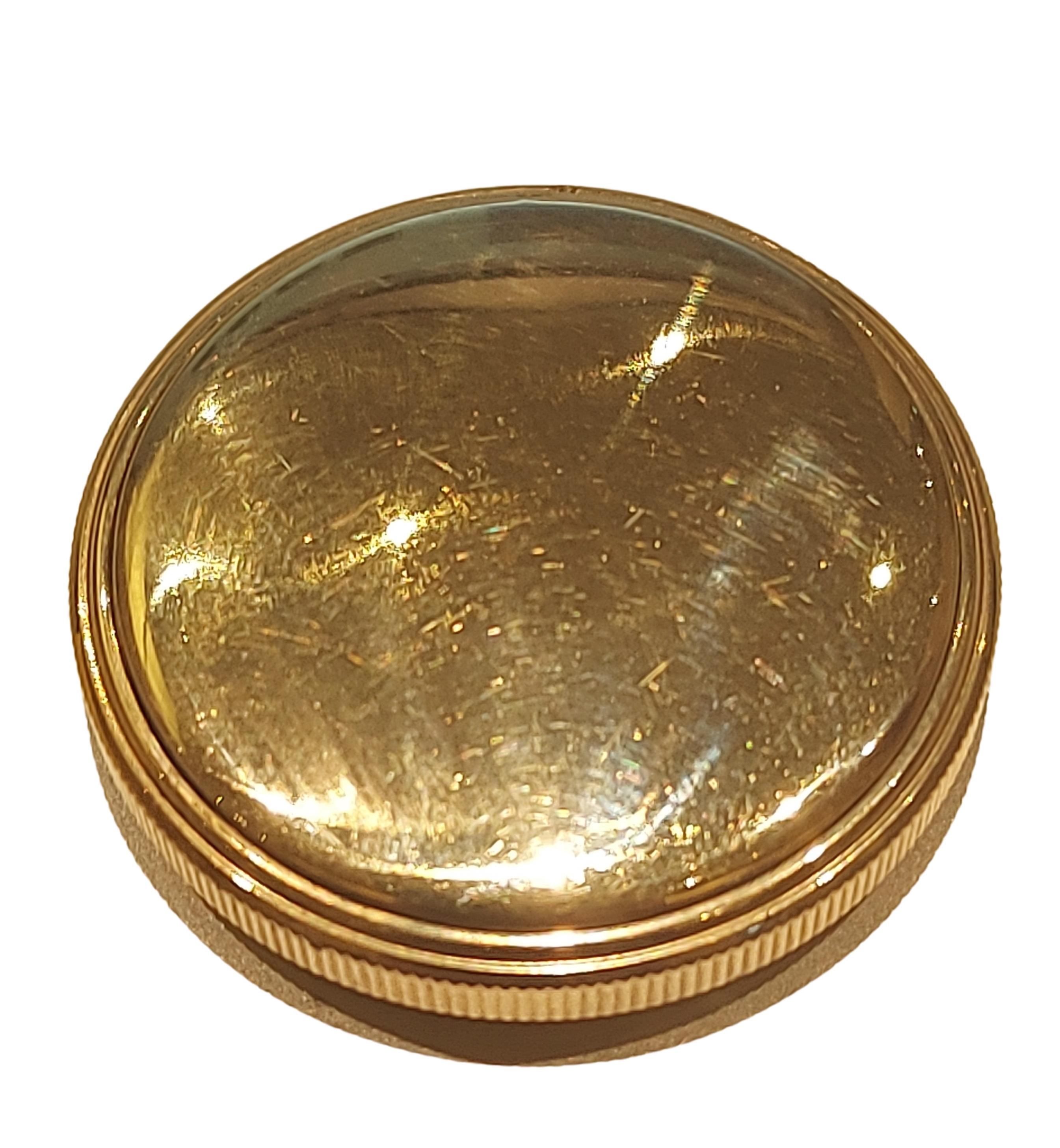 Artisan Rare montre de poche Ebel plaquée or en vente