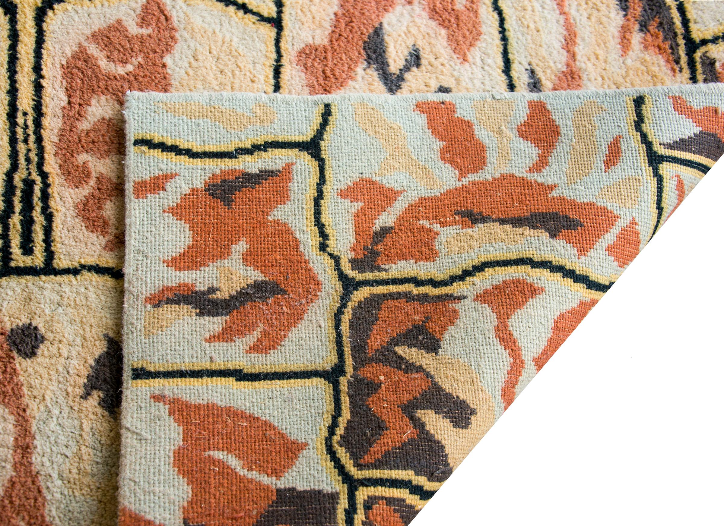 Rare Vintage Ecuadorian Rug For Sale 6