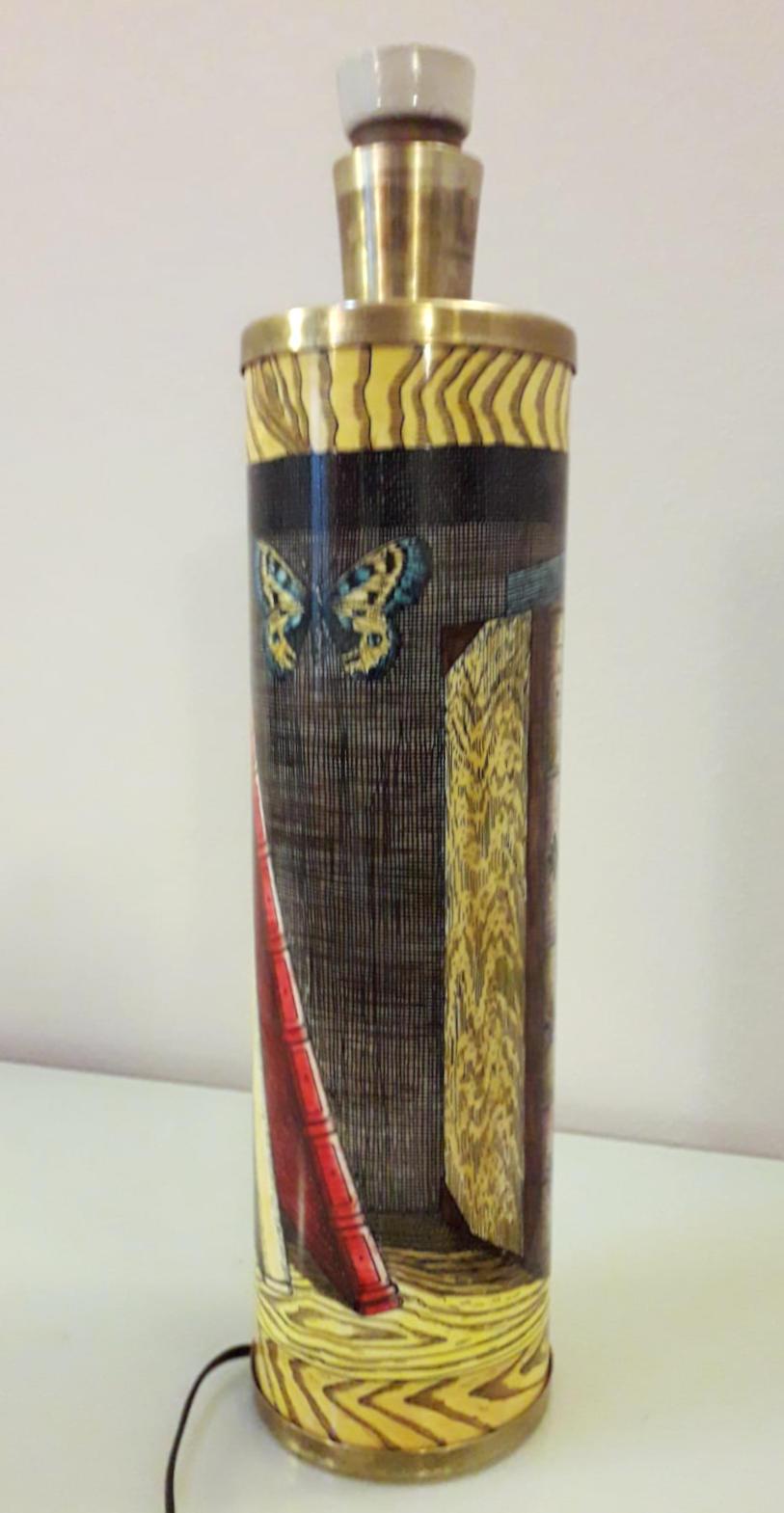 Mid-Century Modern FORNASETTI Vintage Table Lamp For Sale