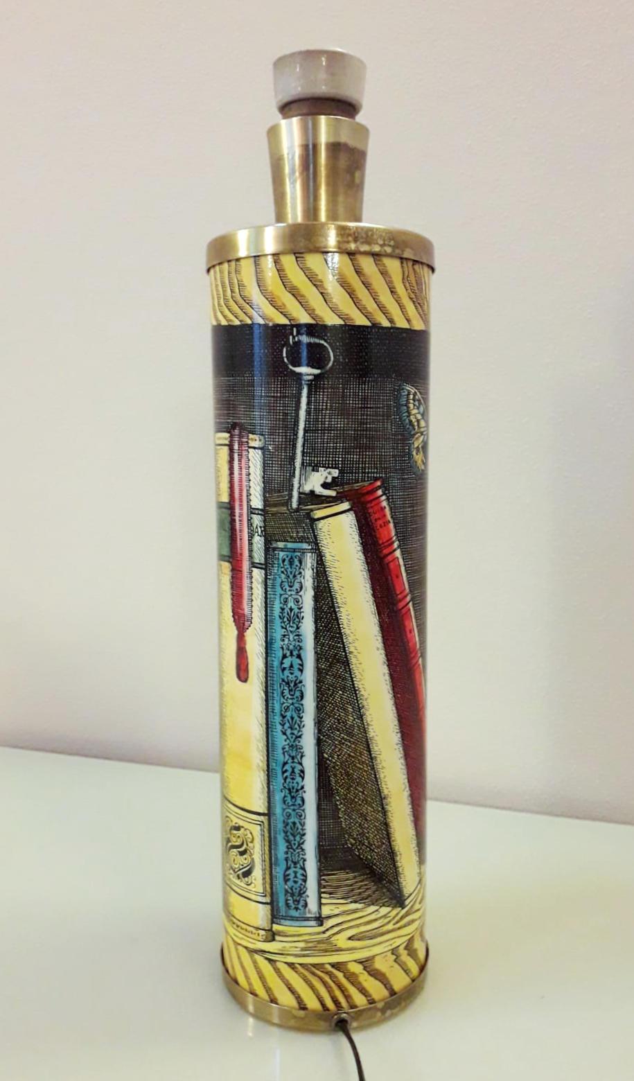 Italian FORNASETTI Vintage Table Lamp For Sale