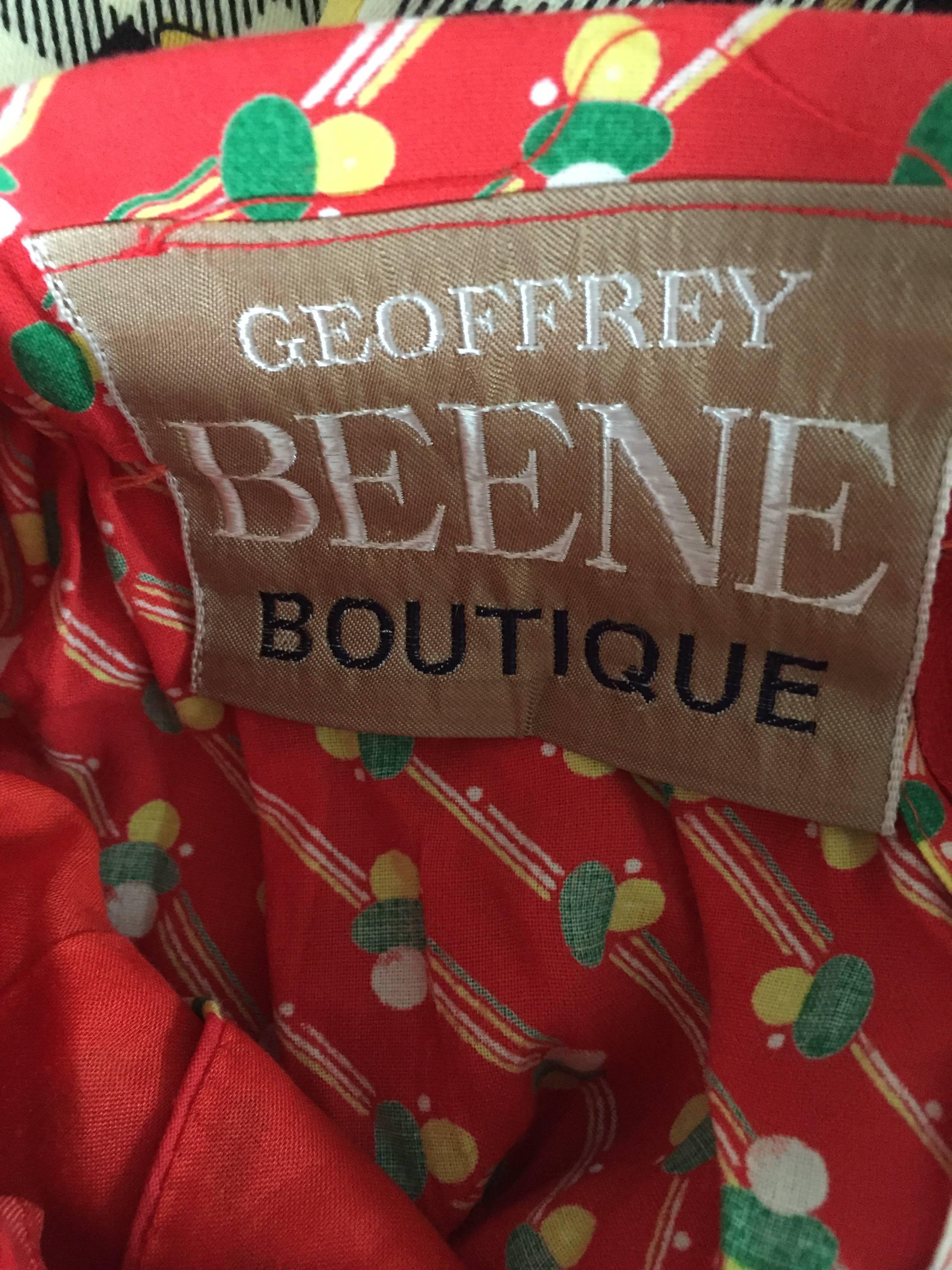 Women's Rare Vintage Geoffrey Beene 1970s Pill Print Halter Jersey70s Wrap Maxi Dress  For Sale