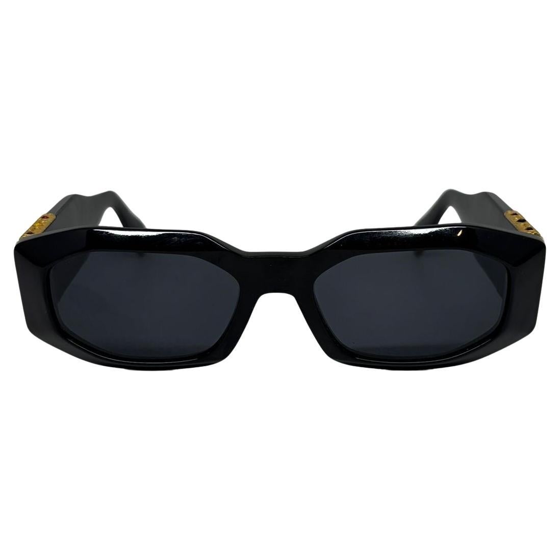 Rare Vintage Gianni Versace Gripoix Medusa Head Sunglasses For Sale