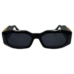 Rari occhiali da sole vintage Gianni Versace Gripoix con testa di Medusa