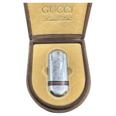 Rare briquet vintage Gucci Florence Italia des années 80. 