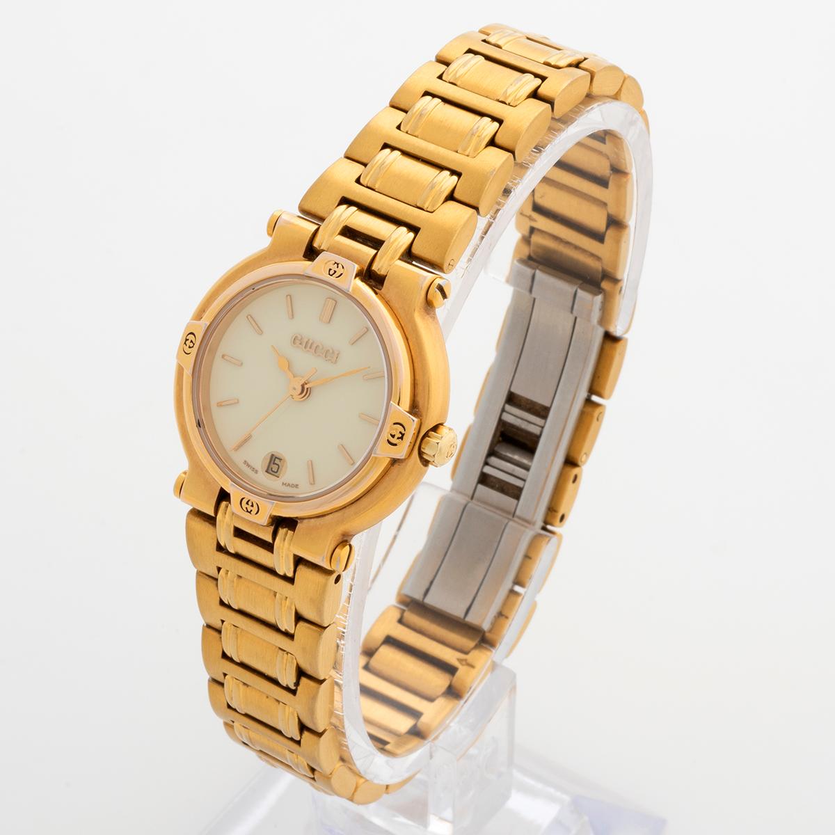 gucci watch 9200l gold