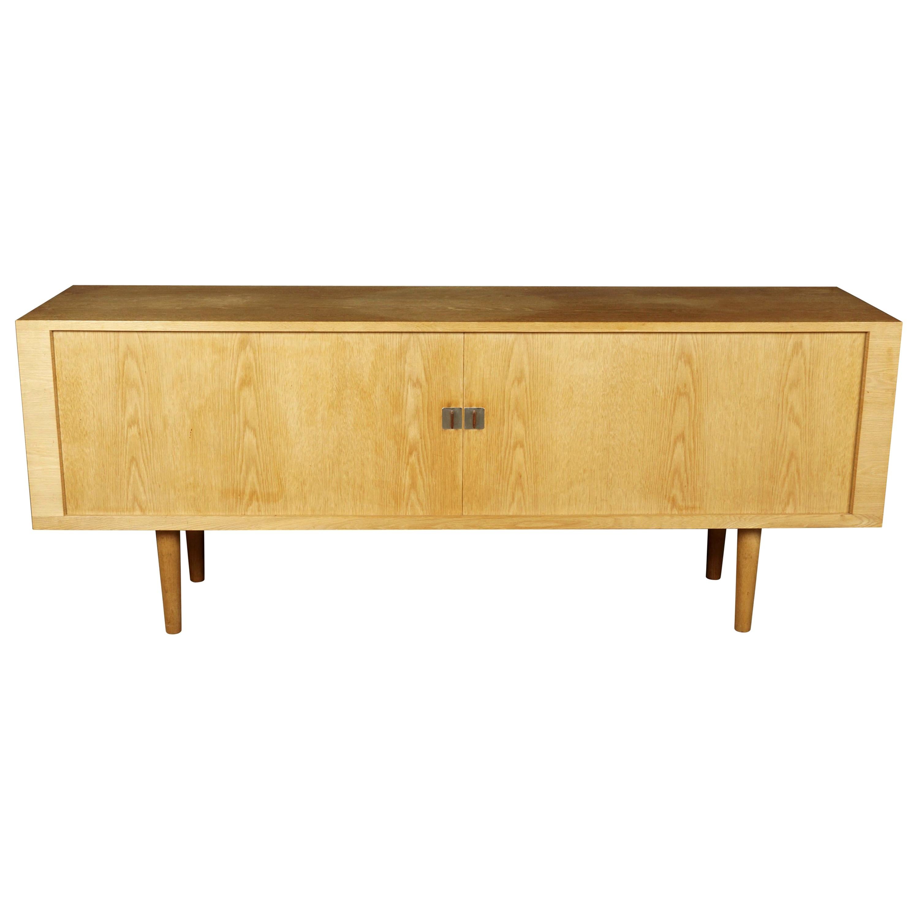 Rare Vintage Hans Wegner Sideboard in Oak, Model "President", circa 1960