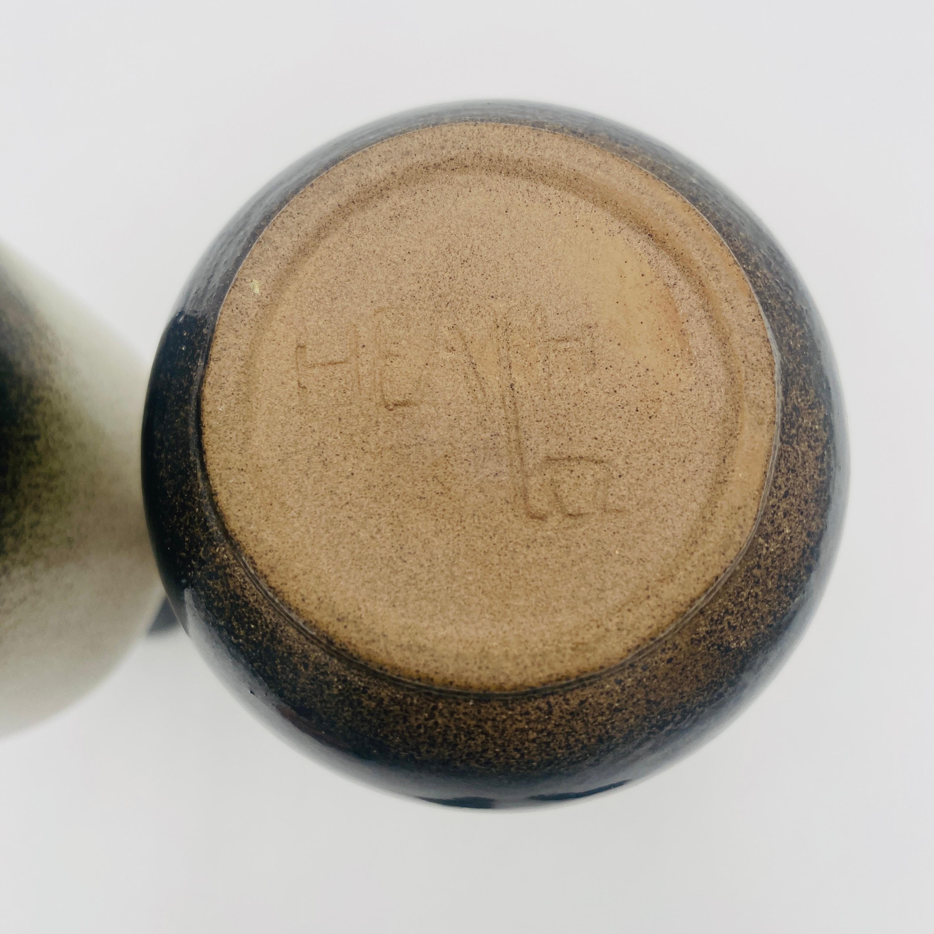 Seltene Vintage Heath Ceramics Öl & Essig Set im Angebot 3