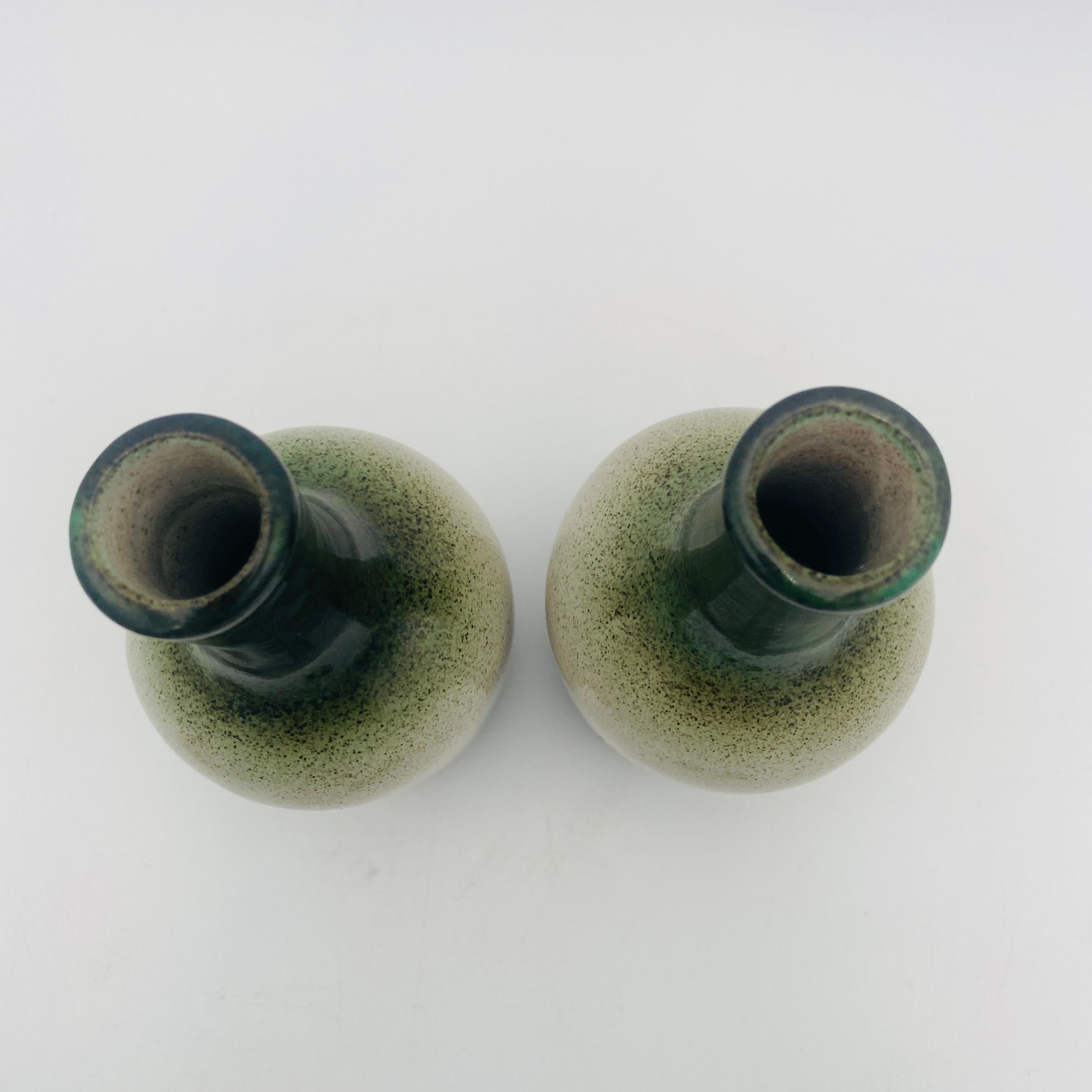 Seltene Vintage Heath Ceramics Öl & Essig Set im Angebot 1