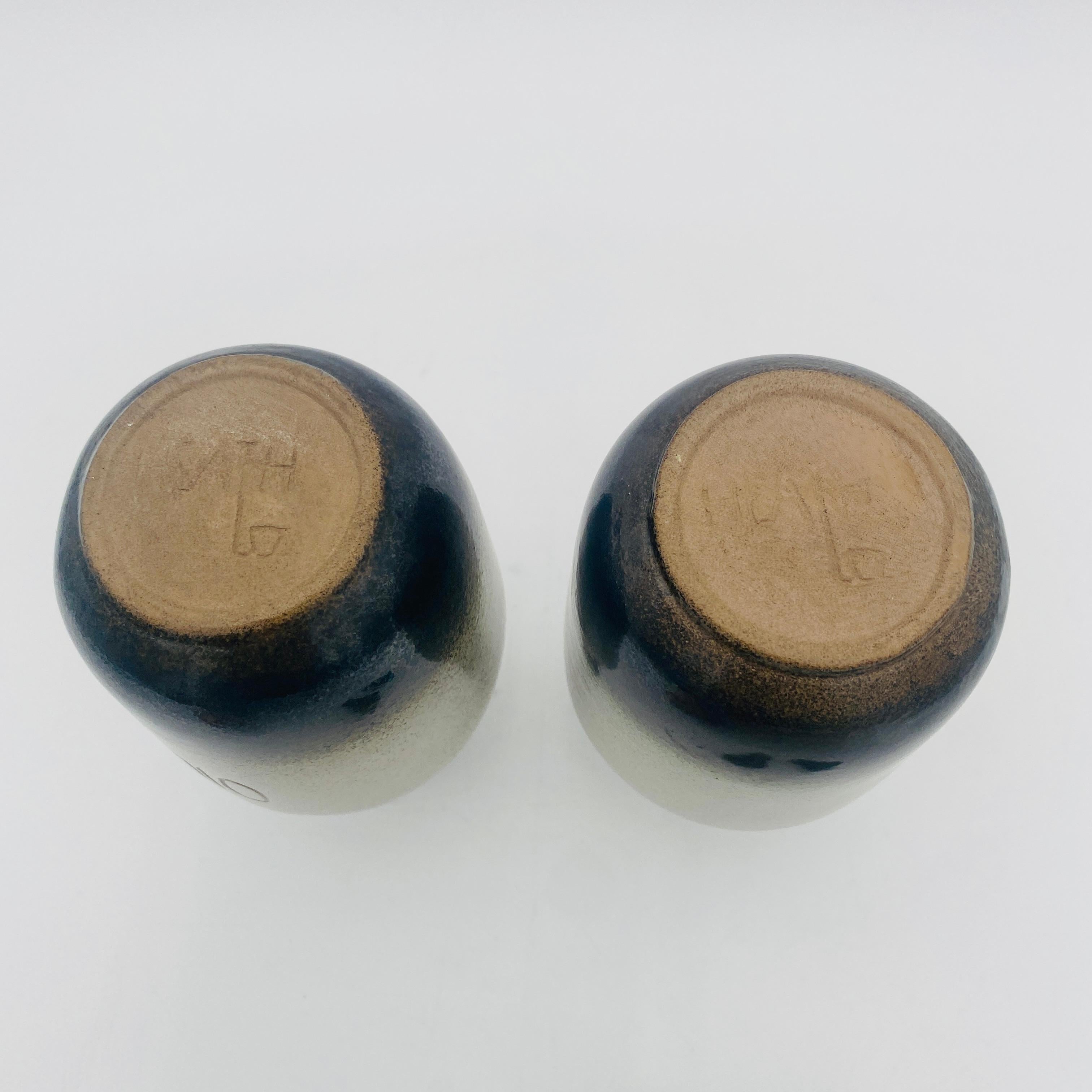 Seltene Vintage Heath Ceramics Öl & Essig Set im Angebot 2