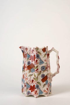Rare Vintage Imari Porcelain Pitcher