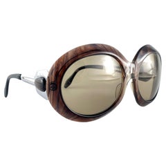 Rare Vintage Indo Ibiza Oversized 1970'S Sunglasses Paris