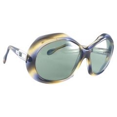 Rare Vintage Indo MERCEDES Oversized 1970'S Sunglasses Spain