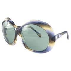 Rare Vintage Indo MERCEDES Oversized 1970'S Sunglasses Spain