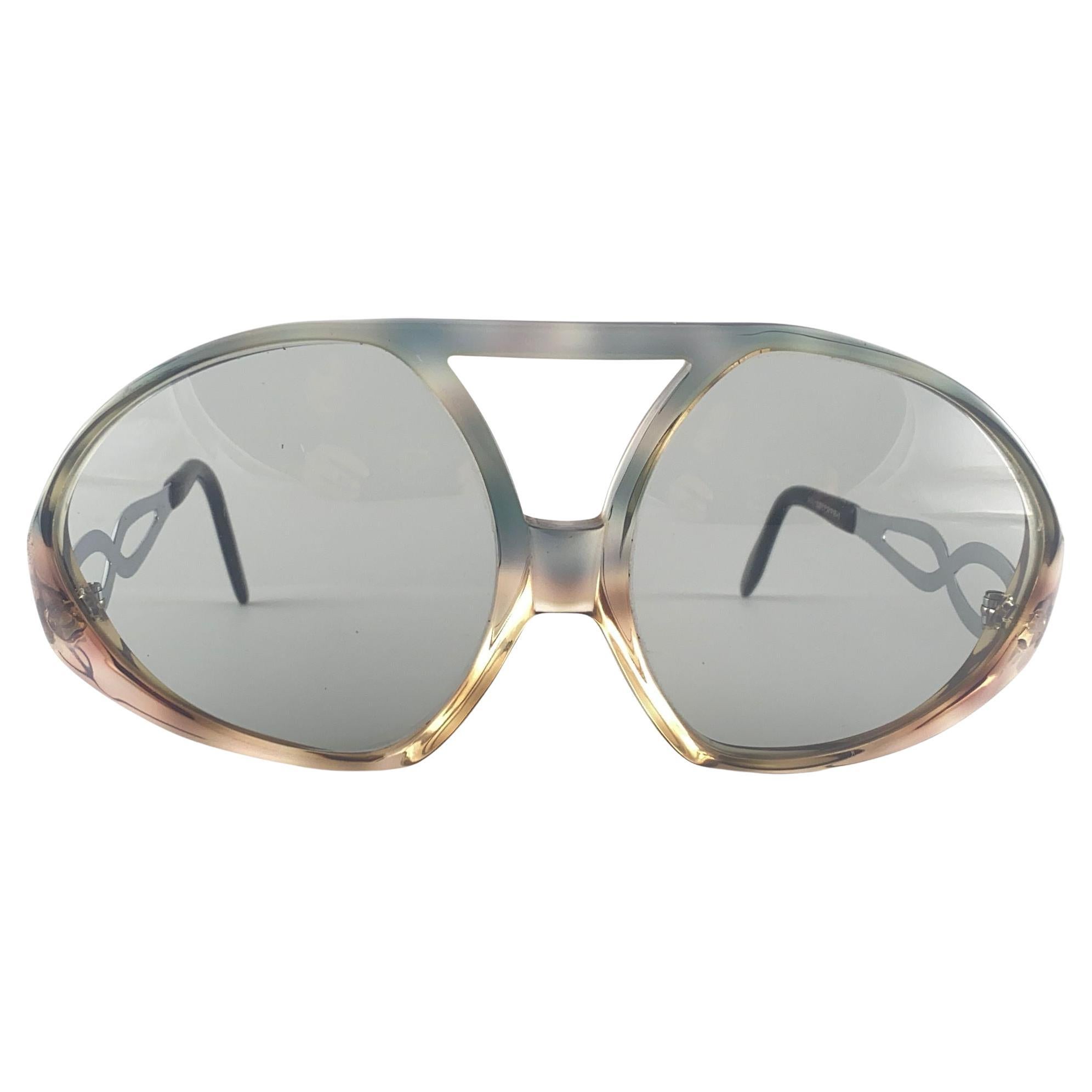 Raras gafas de sol Vintage Indo Sol Baccara Oversized 1970'S París