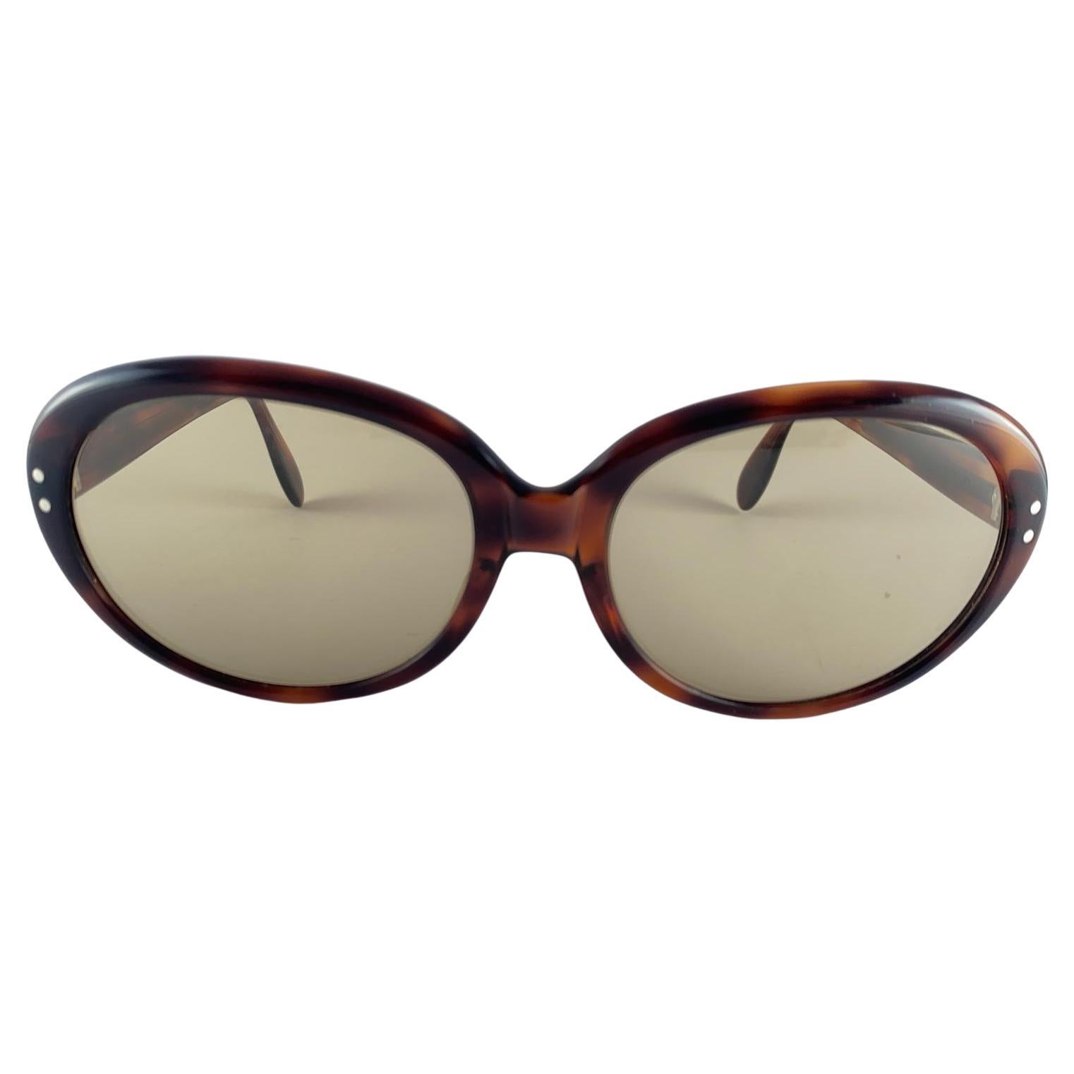 Raras gafas de sol Vintage Indo Tenerife Oversized 1970'S París