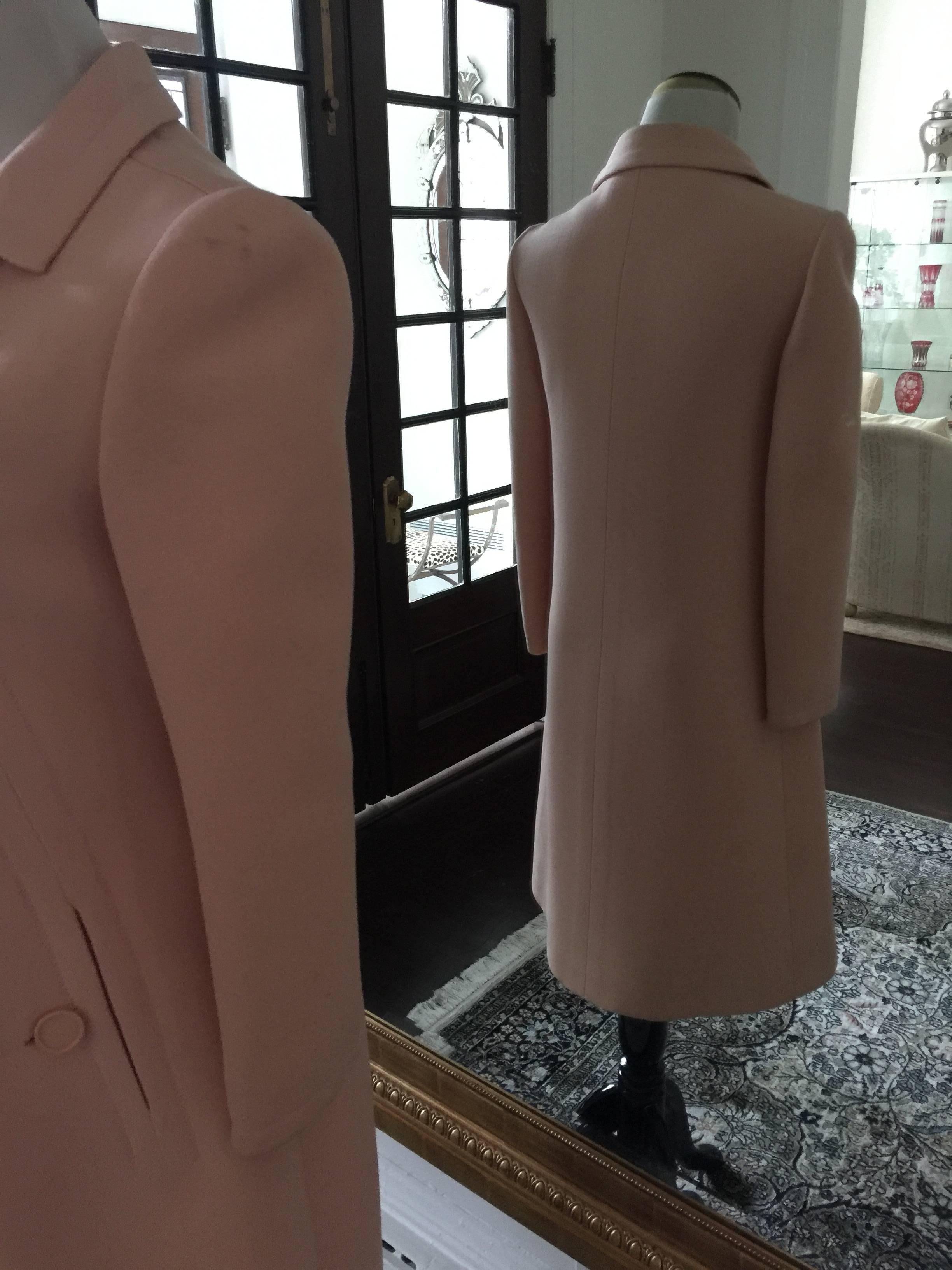 Women's Jean Patou Vintage Pink Coat 