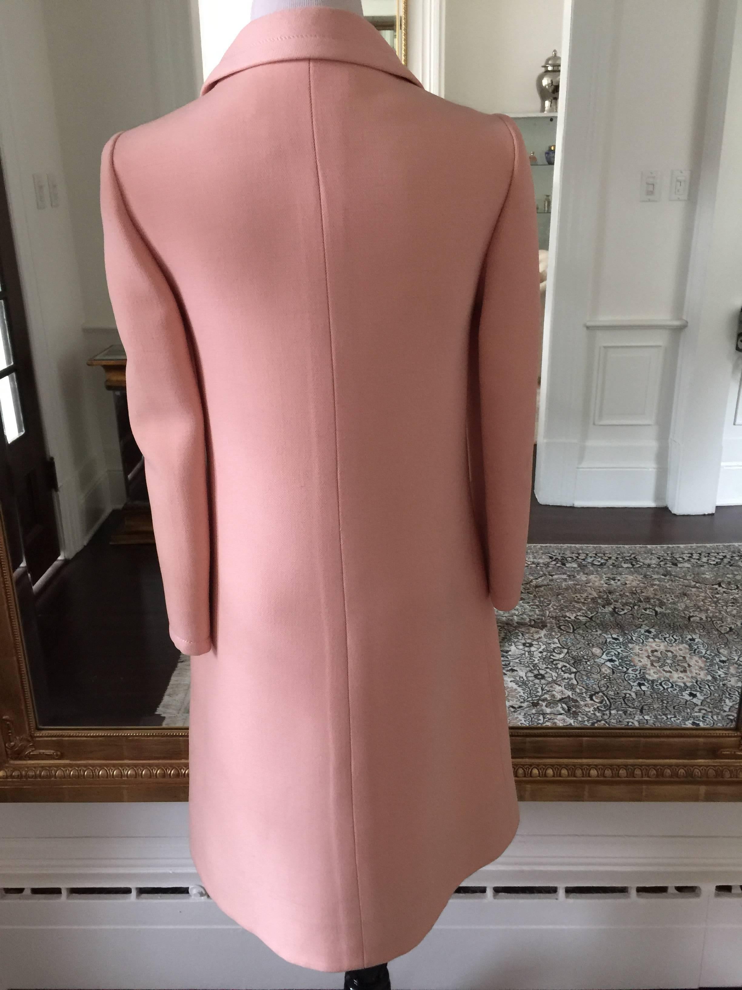 Jean Patou Vintage Pink Coat  1