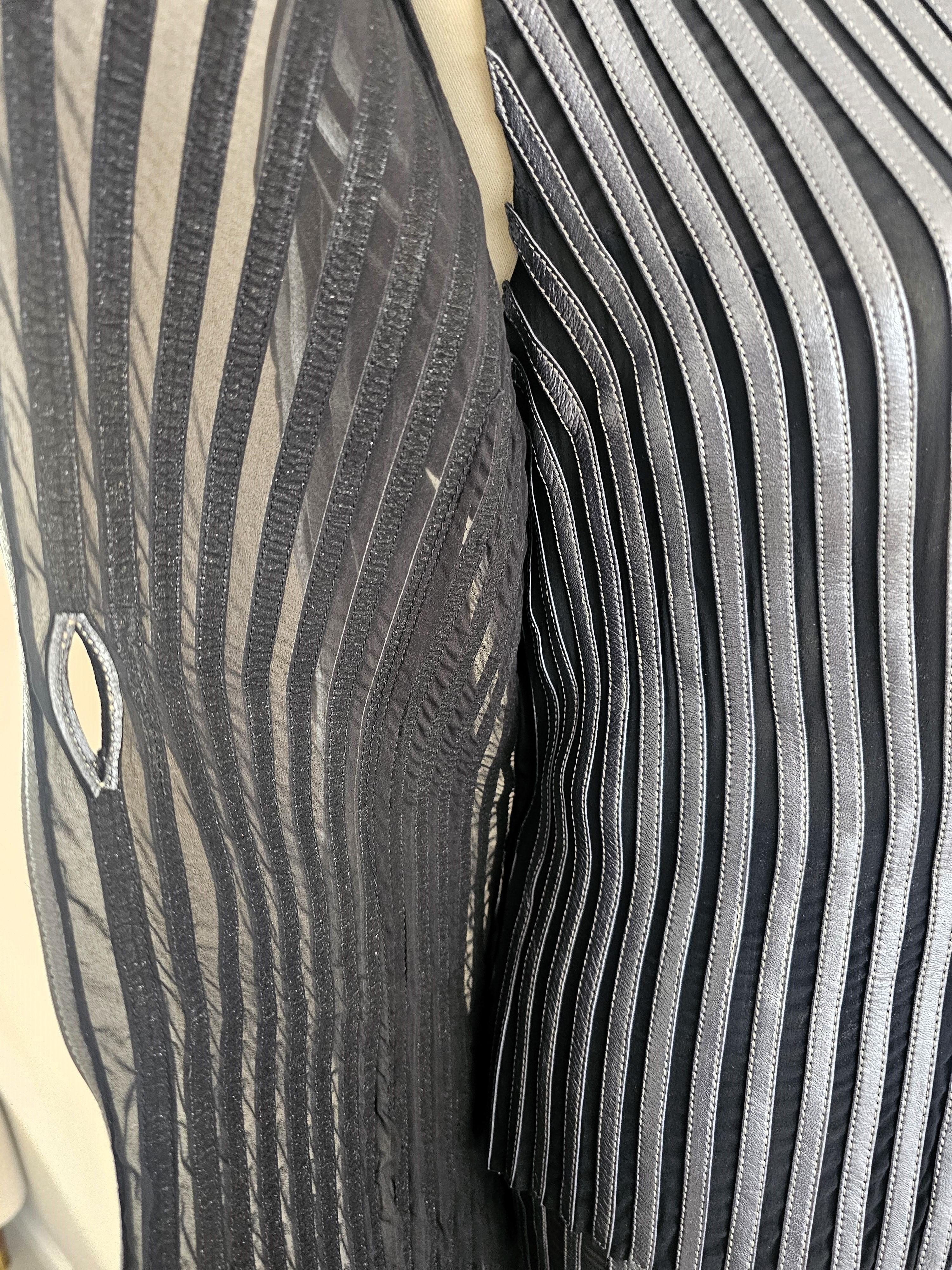Raro completo di pelle vintage Jitrois a tre pezzi anni '90 in vendita 8