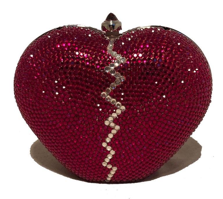 Rare Vintage Judith Leiber Broken Heart Swarovski Crystal Minaudiere at  1stDibs | judith leiber heart bag, broken heart purse, broken swarovski  crystal
