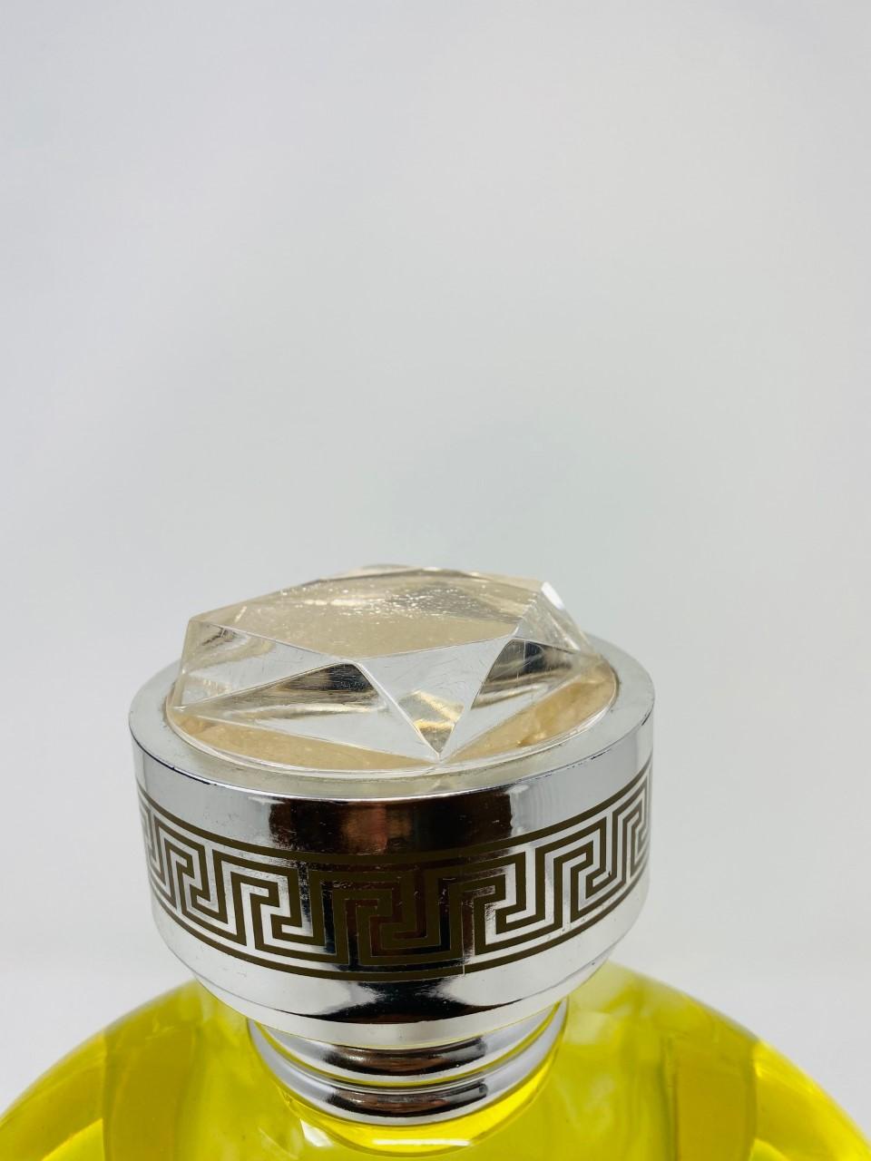 Glass Rare Vintage Large Perfume Factice Blonde by Versace 1990s
