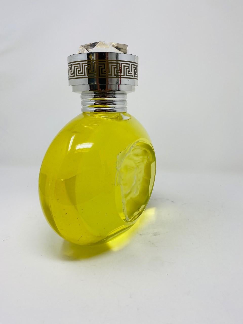 Rare Vintage Large Perfume Factice Blonde by Versace 1990s 1