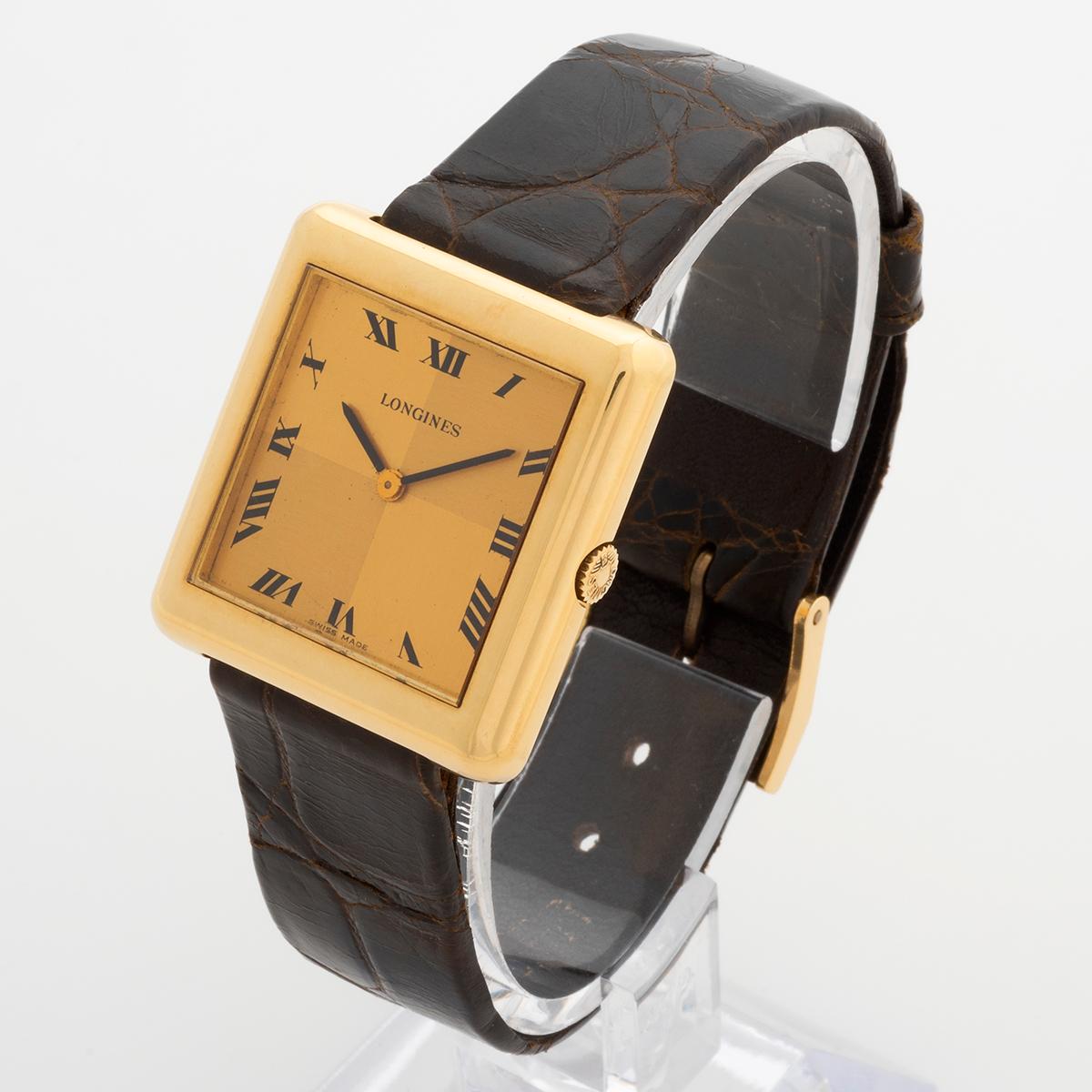 vintage longines watch box