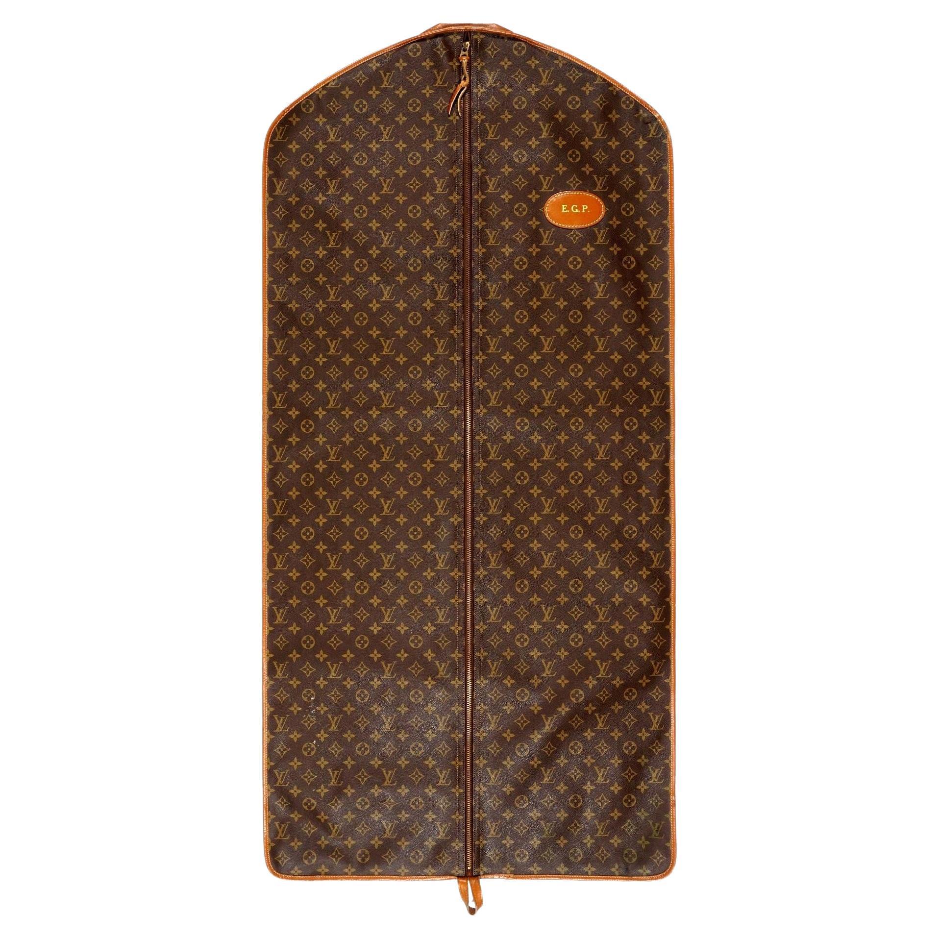Rare Vintage Louis Vuitton Garment Bag, c. 1990's For Sale