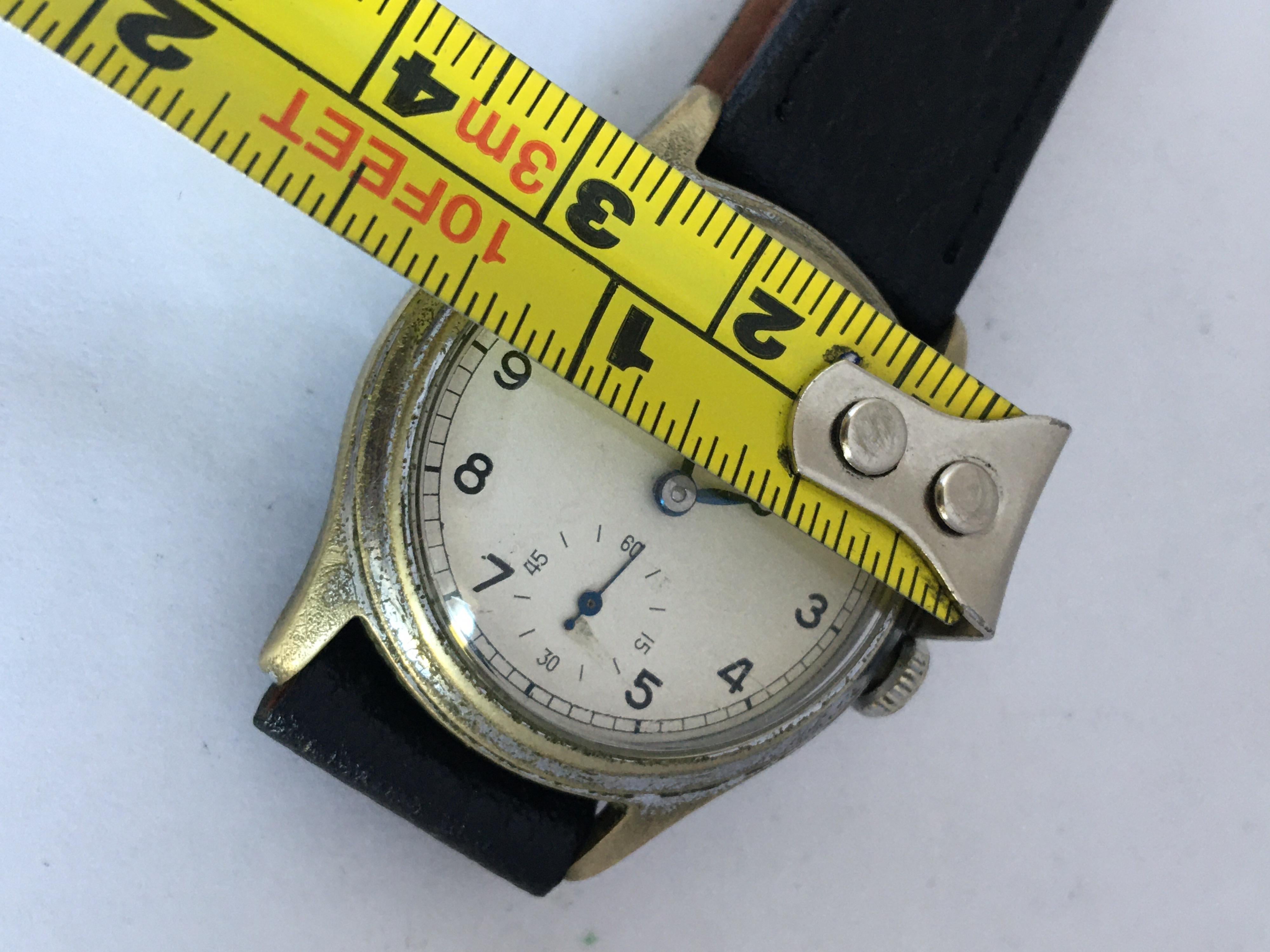 Rare Vintage Manual Winding ATP Bravingtons Supplied Military Watch For Sale 5