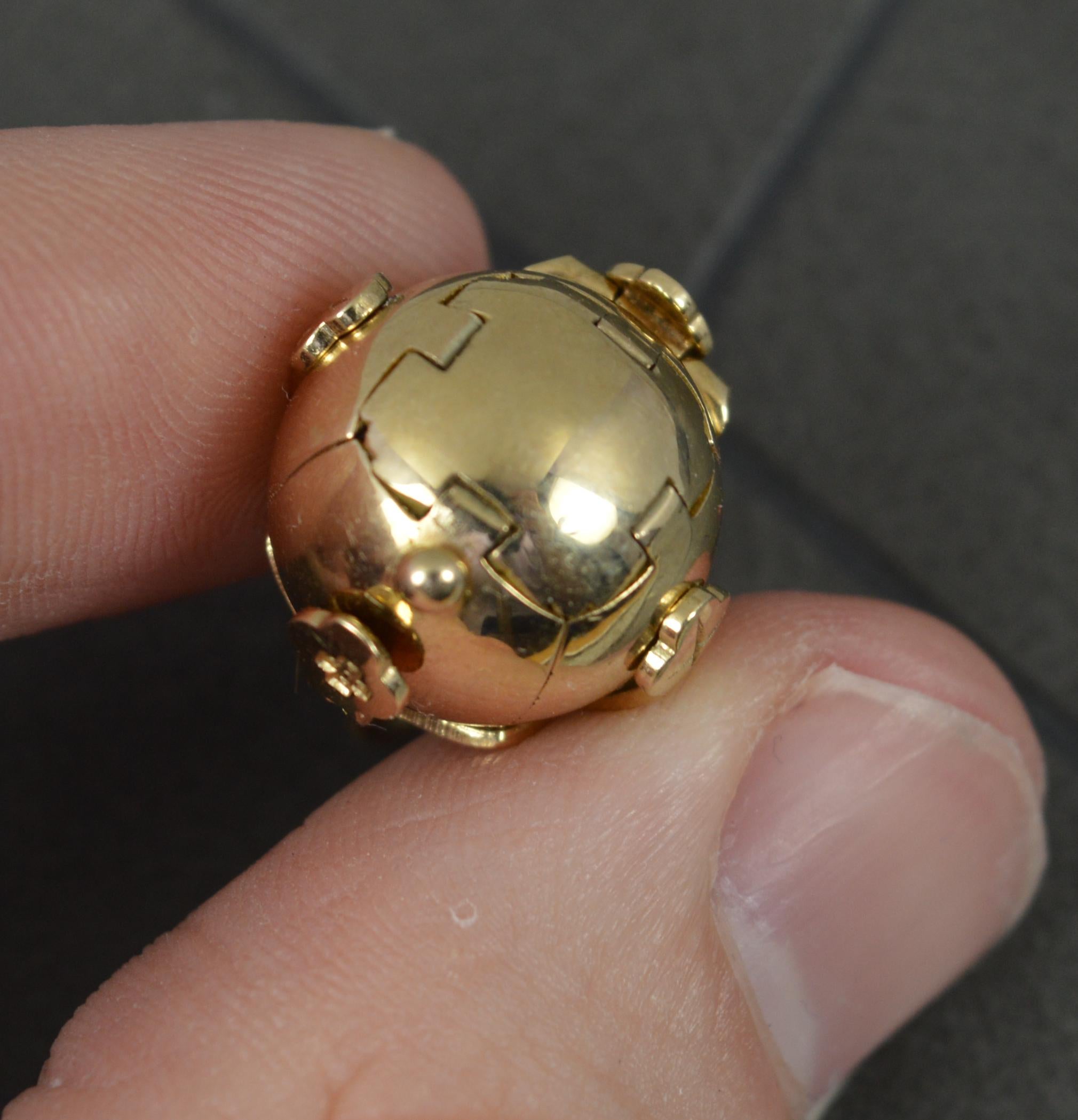 masonic orb pendant