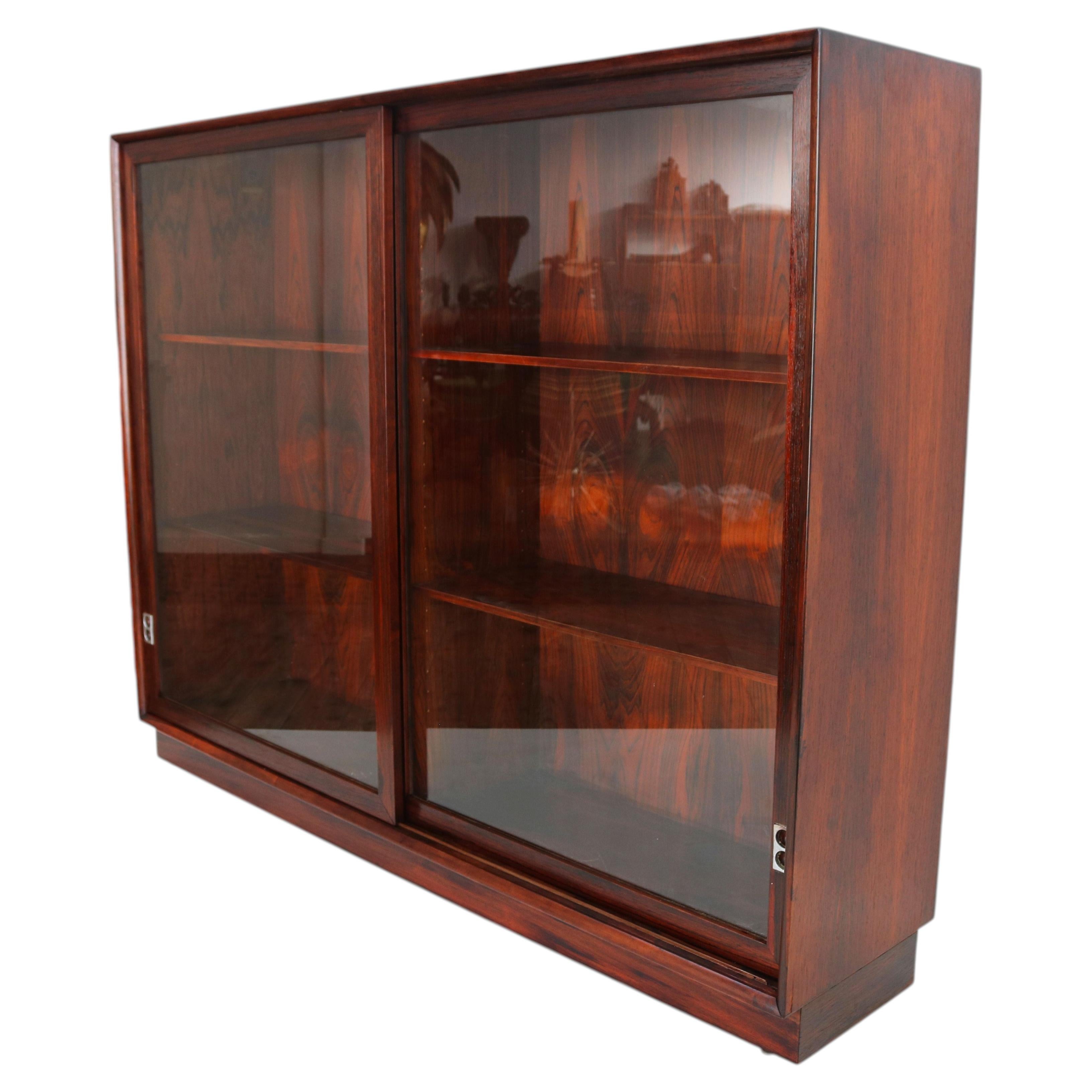 Rare vintage mid-century Danish design bookcase by Arne Vodder for Sibast 1958 For Sale