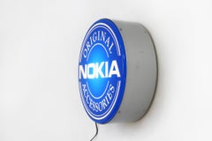 Rare Vintage Nokia Logo Advertising light sign