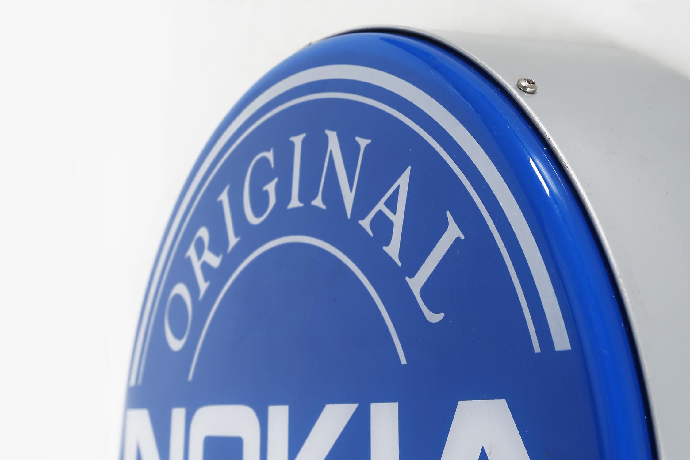 Rare Vintage Nokia Logo Advertising light sign For Sale 1