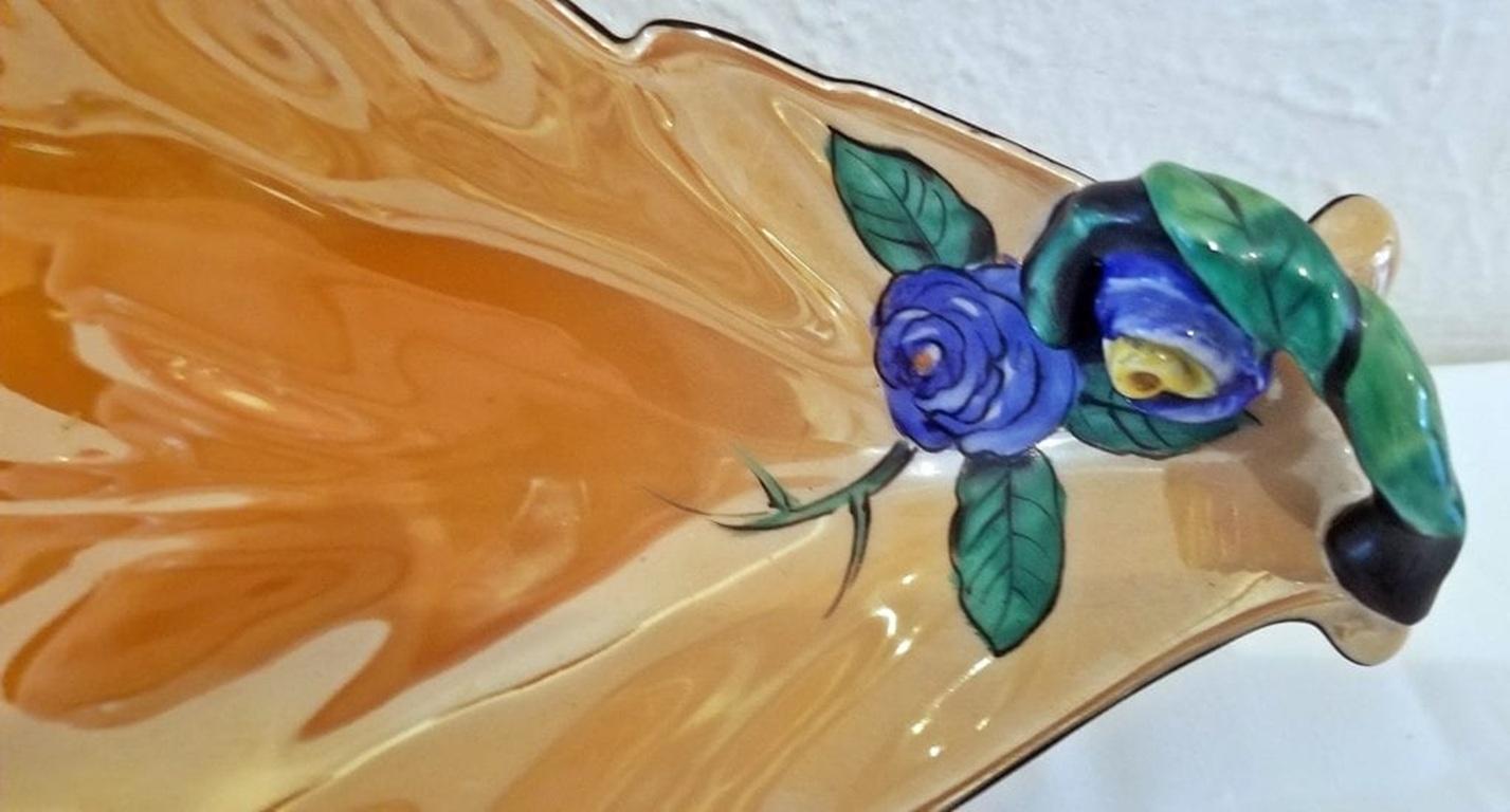 Giapponese RARO Vassoio e 6 sali di Noritake Lusterware d'epoca in vendita