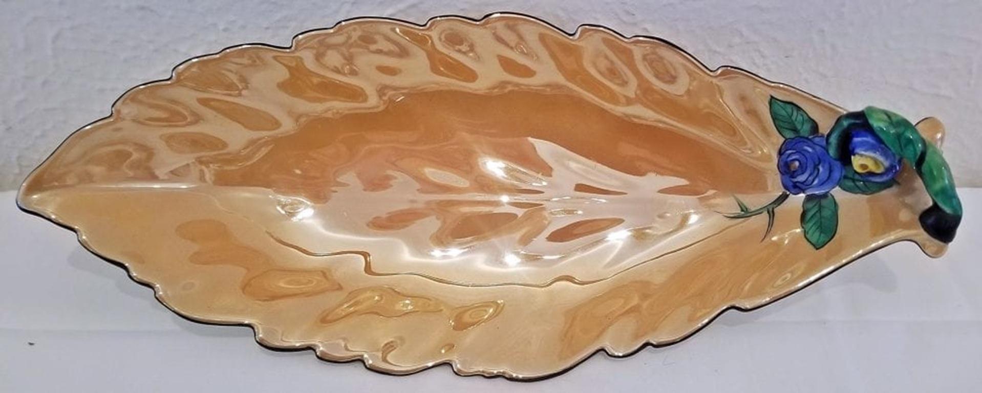 RARO Vassoio e 6 sali di Noritake Lusterware d'epoca In condizioni buone in vendita a Dallas, TX