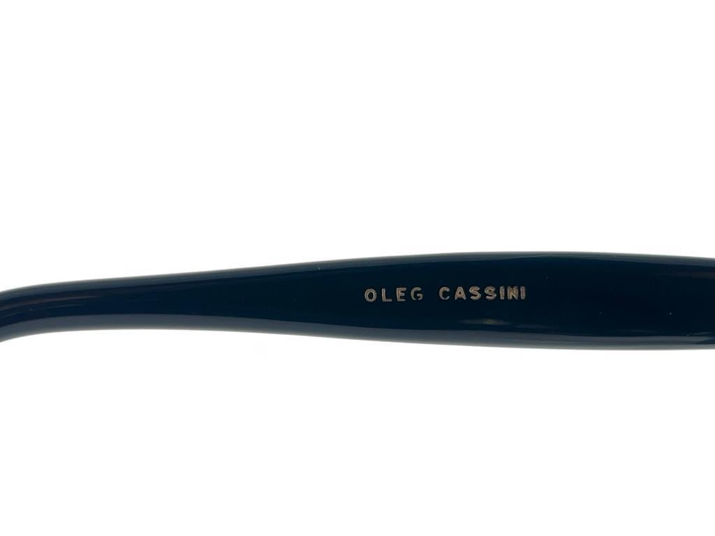 Rare Vintage Oleg Cassini Frame 60'S Sunglasses Made In France For Sale 3