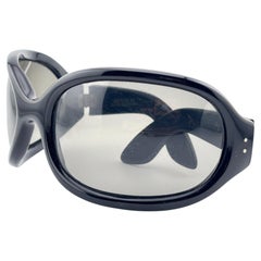 Lunettes de soleil vintage rares Oliver Goldsmith « Yuhu Black Two for The Road » de 1966
