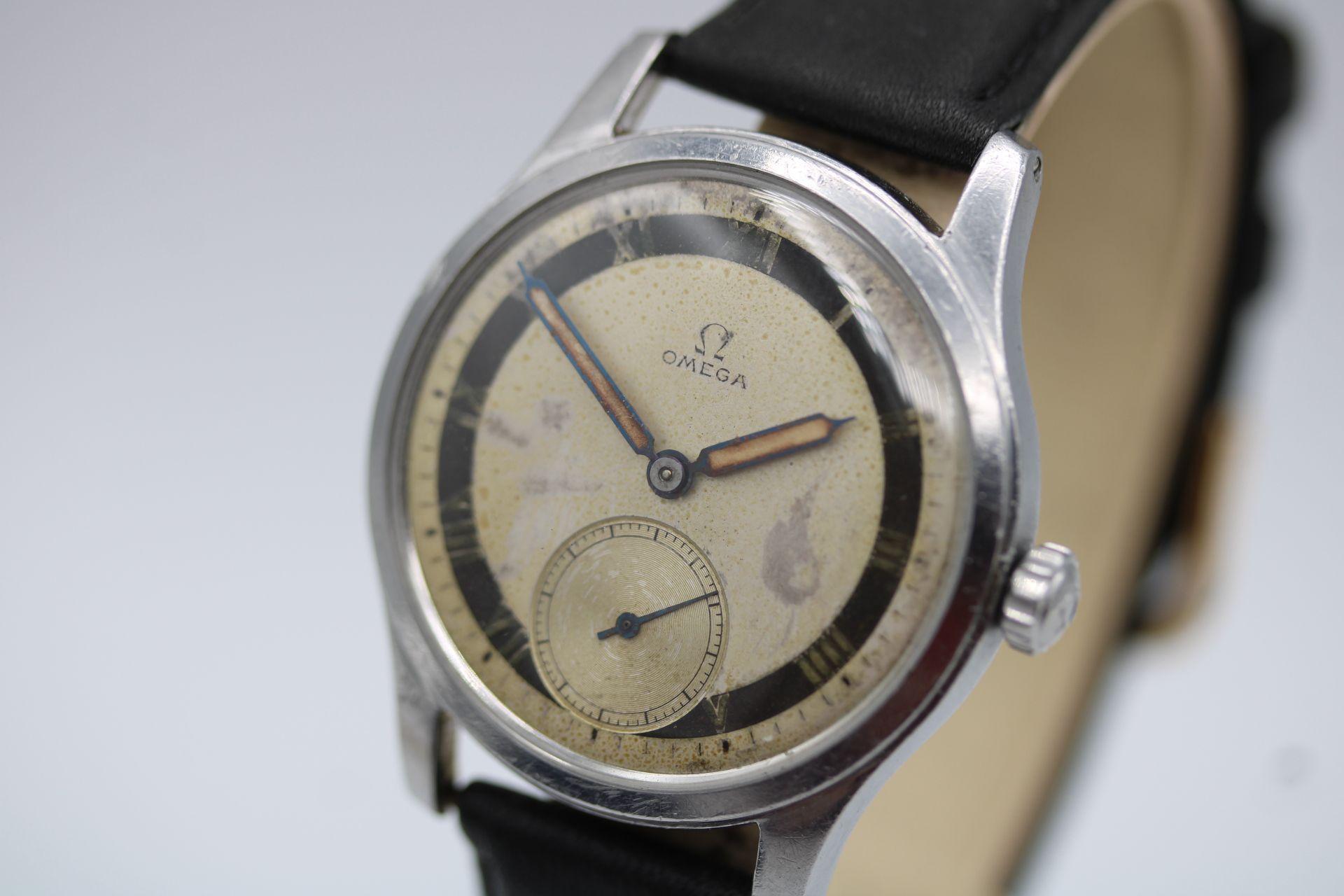 Rare Vintage Omega 2400 “Suverän” – 1943  Historic Swedish Military Watch In Good Condition In London, GB