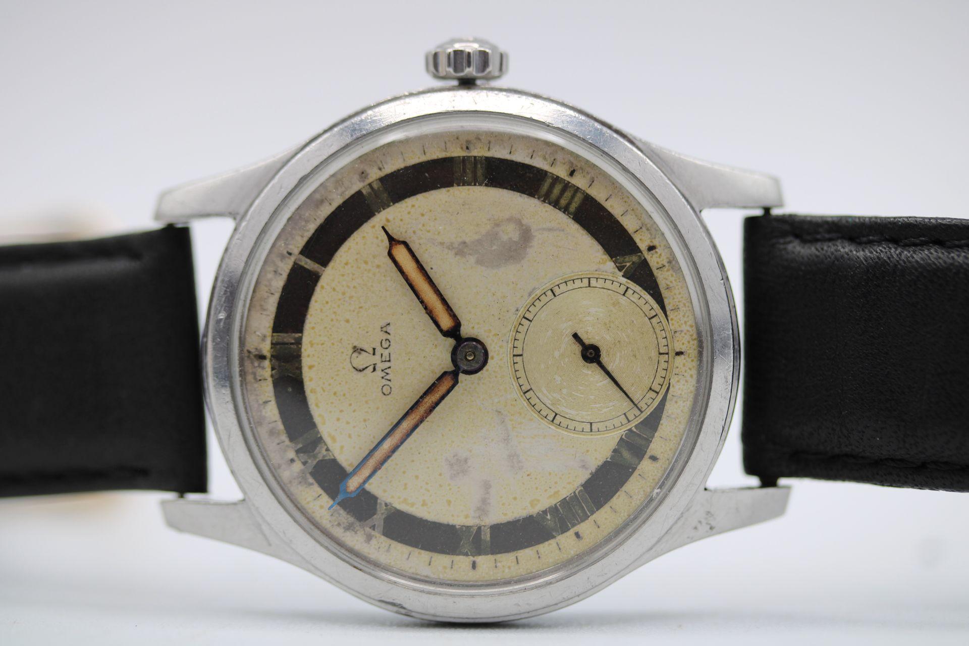 Men's Rare Vintage Omega 2400 “Suverän” – 1943  Historic Swedish Military Watch