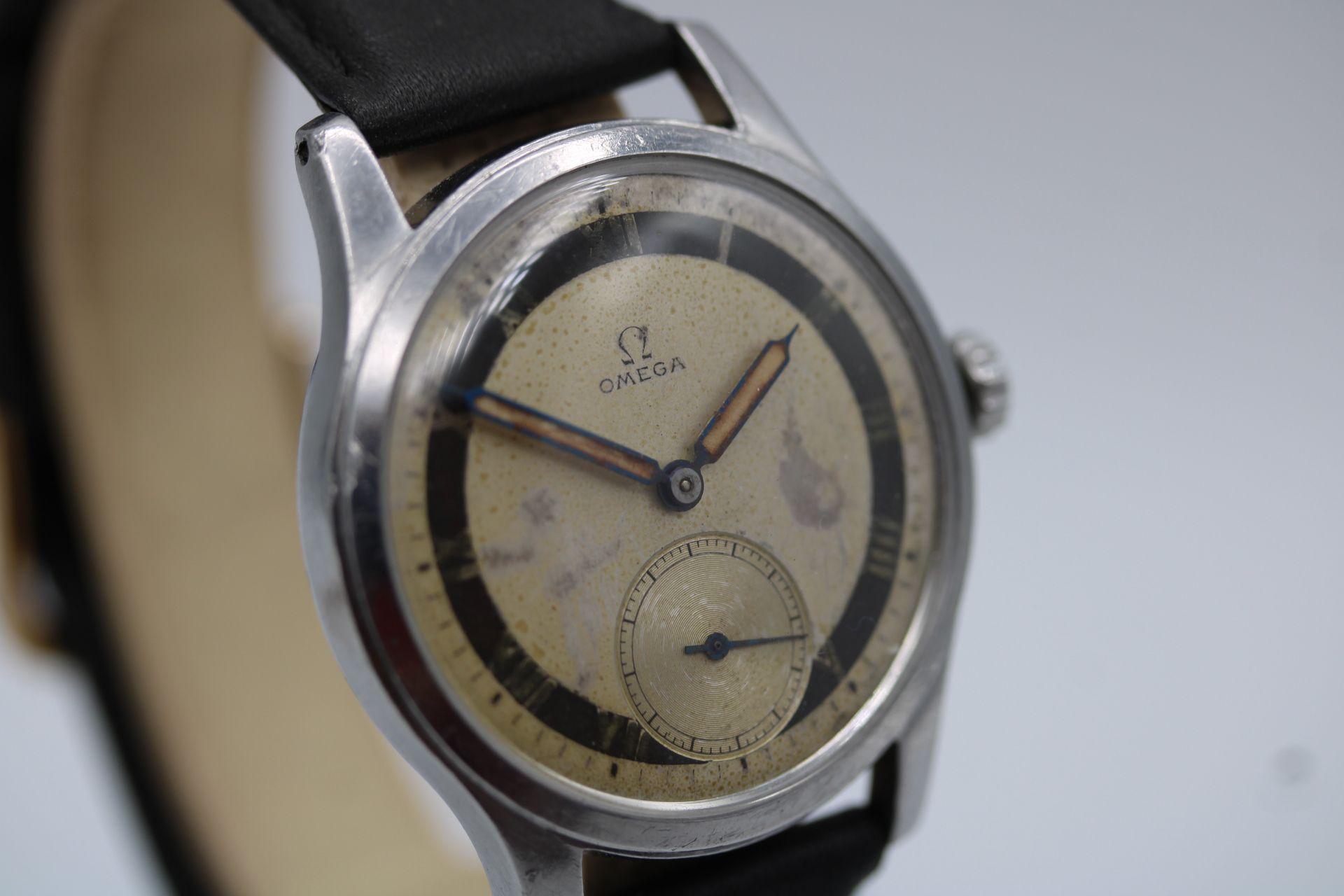 Rare Vintage Omega 2400 “Suverän” – 1943  Historic Swedish Military Watch 2