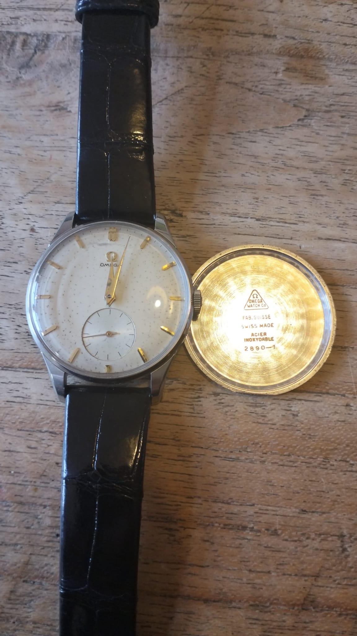 Rare Vintage Omega 2890-1 Jumbo – 1956  Exceptional Condition 10