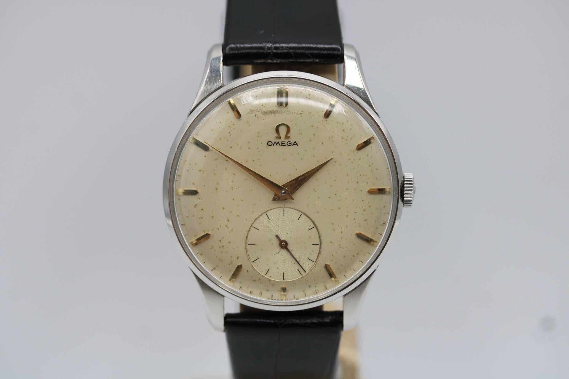 Rare Vintage Omega 2890-1 Jumbo – 1956  Exceptional Condition

This Vintage Omega 2890-1 Jumbo from 1956 is a truly special timepiece. Named 