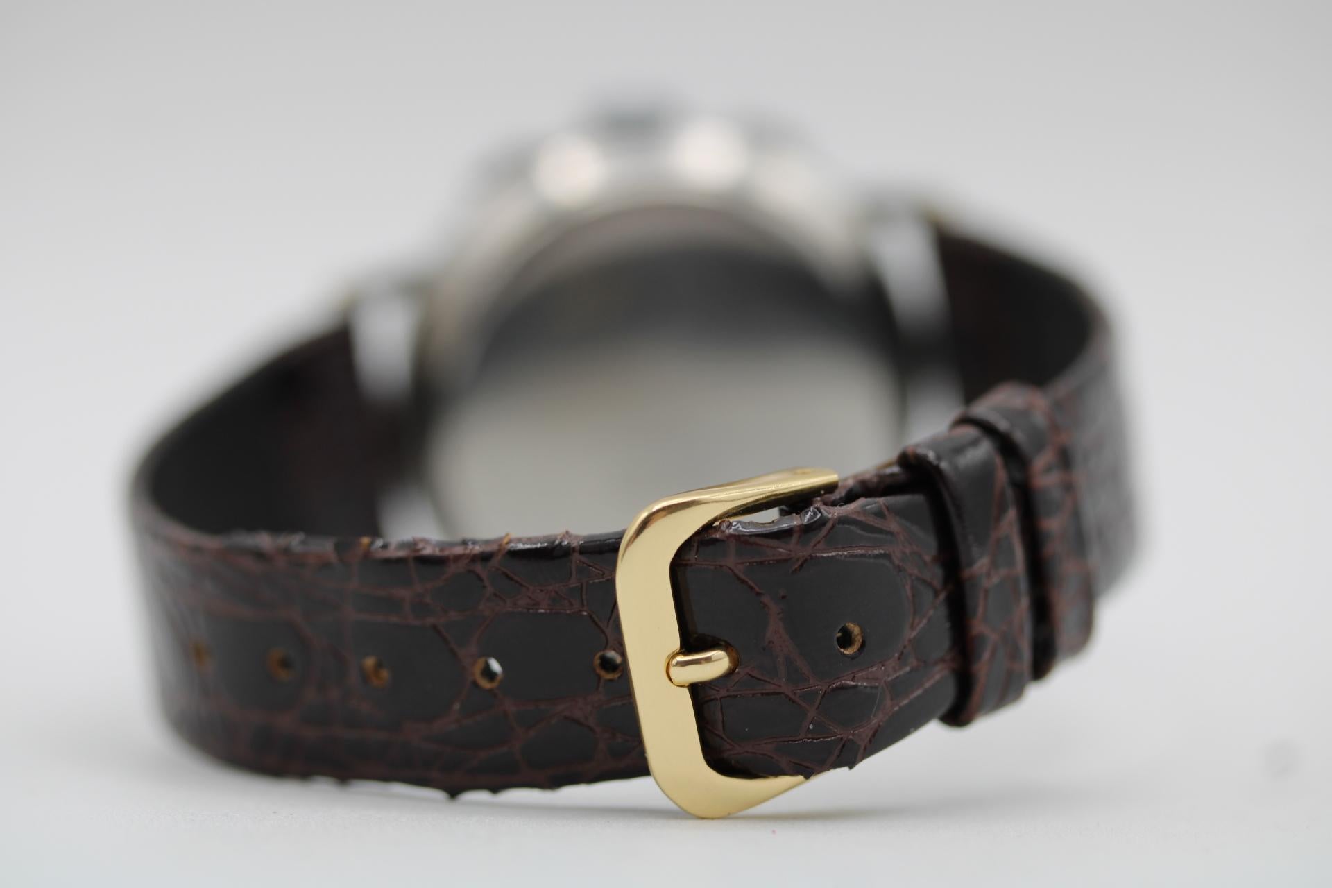 Rare Vintage Oriosa Chronograph – 1960s  Stunning Tropical Dial 4