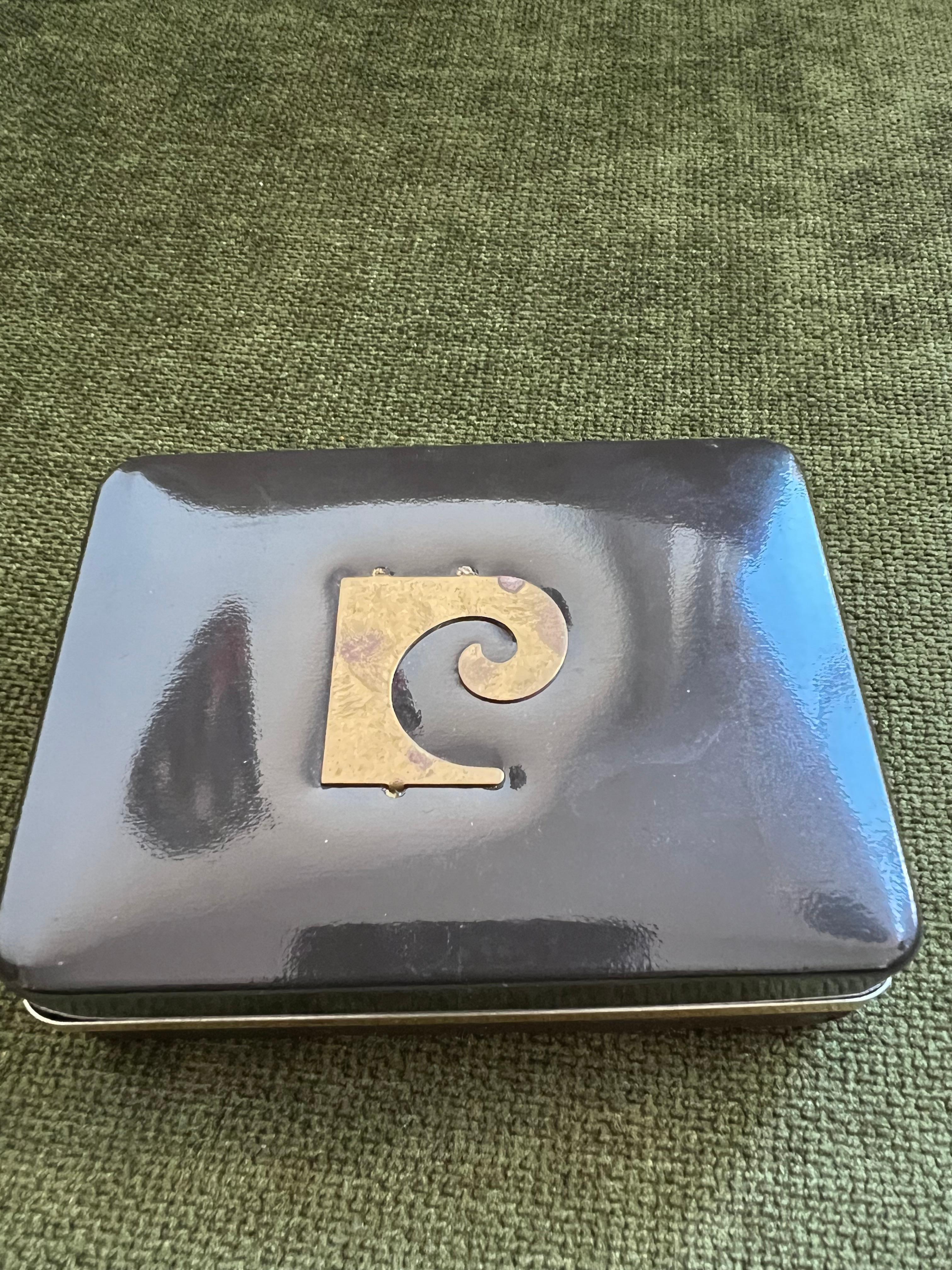Seltene Vintage PIERRE CARDIN CUFFLINKS & Krawattennadel In Originalgehäuse Circa 1960 im Angebot 4