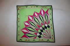 Rare Vintage Political Scarf by Pucci